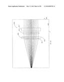 HIGH POWER LASER ENERGY DISTRIBUTION PATTERNS, APPARATUS AND METHODS FOR     CREATING WELLS diagram and image