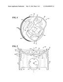 MONOLITHIC, GALLERYLESS PISTON AND METHOD OF CONSTRUCTION THEREOF diagram and image