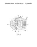 HIGH PRESSURE FLUID SPRAY NOZZLE INCORPORATING A FLOW CONTROLLED SWITCHING     VALVE diagram and image