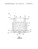 CRUCIBLES FOR MELTING MATERIAL AND METHODS OF TRANSFERRING MATERIAL     THEREFROM diagram and image