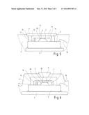 Sensor module for measuring a pressure of a fluid with at least one     electronic circuit, particularly an integrated circuit, arranged on a     circuit carrier, and at least one pressure measuring chip diagram and image