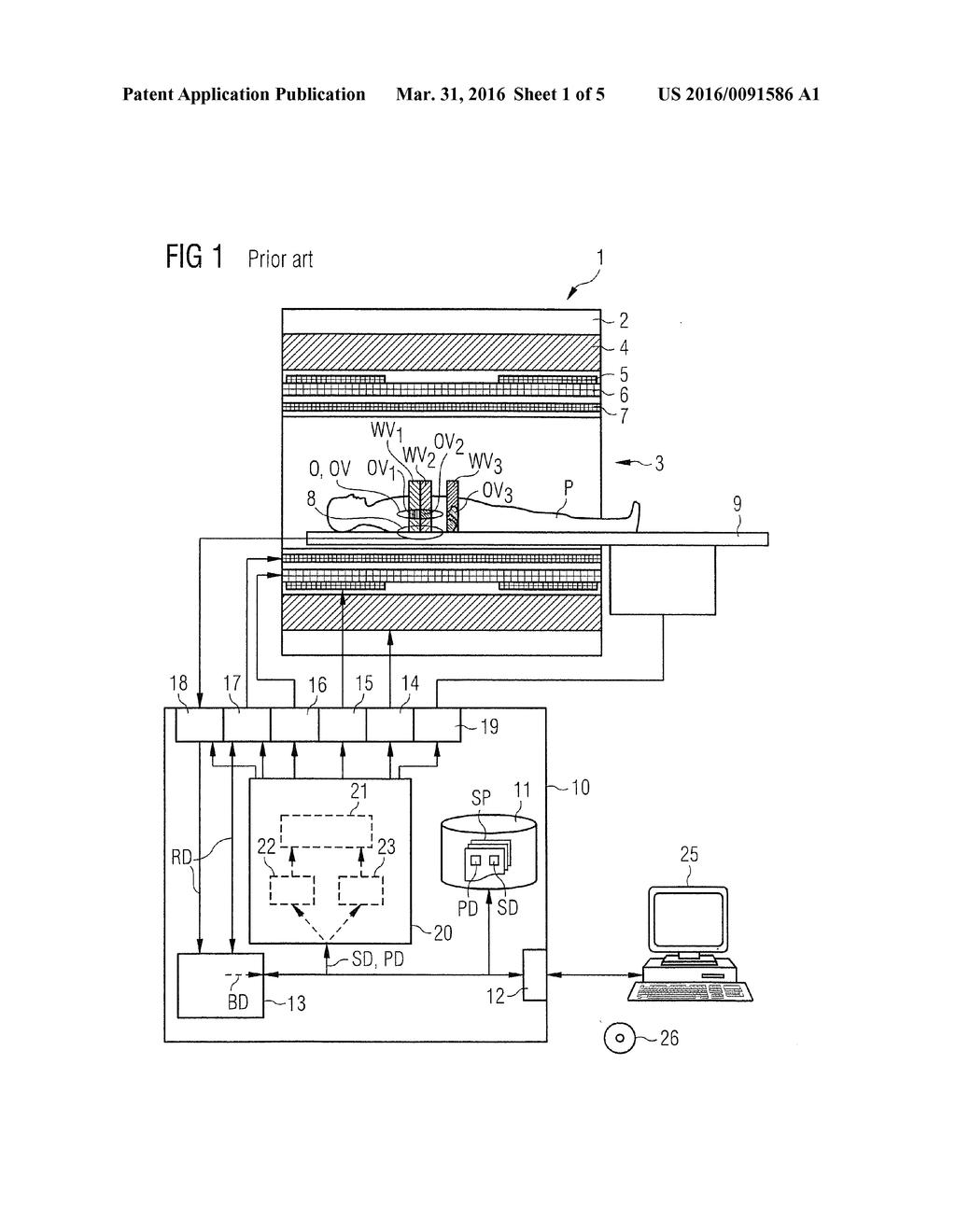 MEDICAL IMAGING APPARATUS HAVING MULTIPLE SUBSYSTEMS, AND OPERATING METHOD     THEREFOR - diagram, schematic, and image 02