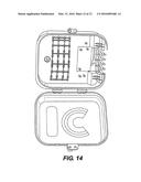 UNIVERSAL MULTI-PURPOSE COMPARTMENTALIZED TELECOMMUNICATIONS BOX diagram and image