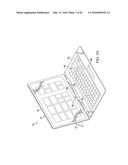 ELECTRONIC DEVICE WITH CONVERTIBLE TOUCHSCREEN diagram and image