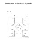 SEMICONDUCTOR PACKAGE HAVING STACKED SEMICONDUCTOR CHIPS diagram and image