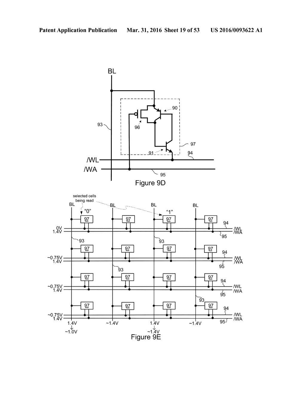 Cross-Coupled Thyristor SRAM Semiconductor Structures and Methods of     Fabrication - diagram, schematic, and image 20