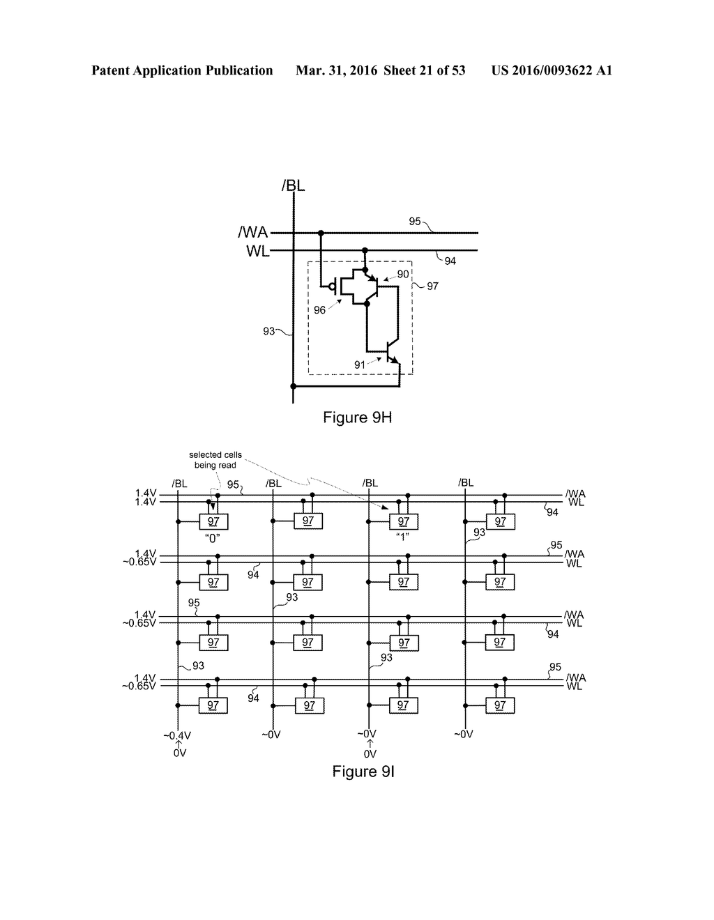 Cross-Coupled Thyristor SRAM Semiconductor Structures and Methods of     Fabrication - diagram, schematic, and image 22