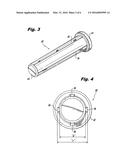 RECEPTACLE WITH NON-CONDUCTIVE RETAINING PIN diagram and image