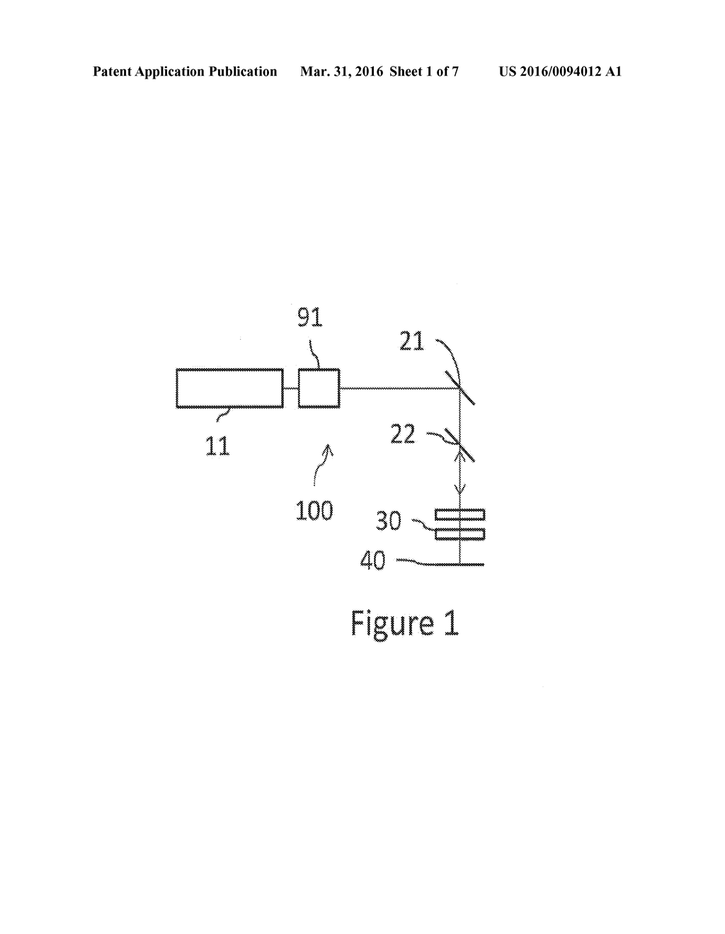 LASER BEAM GENERATING DEVICE AND METHOD FOR ADJUSTING A WAVELENGTH OF A     LASER BEAM - diagram, schematic, and image 02