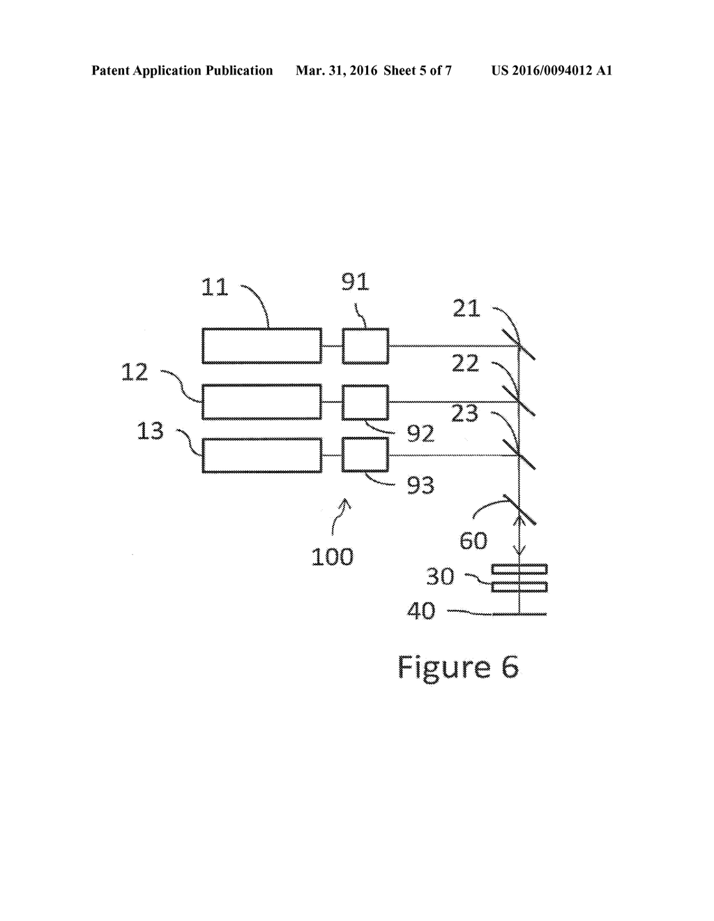 LASER BEAM GENERATING DEVICE AND METHOD FOR ADJUSTING A WAVELENGTH OF A     LASER BEAM - diagram, schematic, and image 06