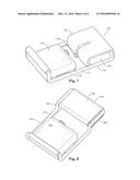 Adapter to Attach Computer to Wrist Band diagram and image