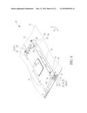 ELECTRONIC DEVICE WITH QUICK RELEASING FUNCTION FOR AN INTERFACE CARD diagram and image