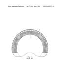 INTEGRALLY FORMED SAFETY HELMET STRUCTURE diagram and image