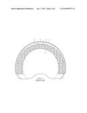 INTEGRALLY FORMED SAFETY HELMET STRUCTURE diagram and image