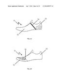 FLAT WEFT-KNITTED UPPER FOR SPORTS SHOES diagram and image