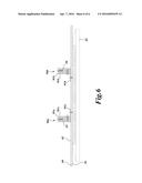 BEHIND-WALL TELEVISION MONITOR WALL MOUNT diagram and image