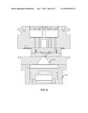 HERMETICALLY SEALED DISC DRIVE, THERMALLY DIRECTED DIE CASTING PRESS     SUBASSEMBLY, AND DIE CASTING PRESS INCLUDING THE SAME diagram and image