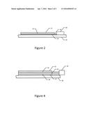 STRUCTURE INCLUDING A LIGHT-CURABLE ADHESIVE AND ASSOCIATED METHOD FOR     ASSEMBLING AND CURING SAME diagram and image