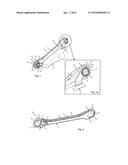 CHASSIS CONTROL ARM WITH AN AIR-GUIDING DEVICE diagram and image