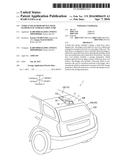 VEHICLE BACK DOOR DEVICE WITH DAMPER STAY STORAGE STRUCTURE diagram and image