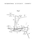 VEHICLE BACK DOOR DEVICE WITH DAMPER STAY STORAGE STRUCTURE diagram and image