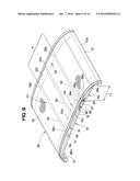 VEHICLE BODY STRUCTURE WITH DETACHABLE ROOF diagram and image