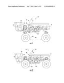 AGRICULTURAL VEHICLE WITH TOE ANGLE ADJUSTMENT diagram and image