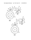 AGRICULTURAL VEHICLE WITH TOE ANGLE ADJUSTMENT diagram and image