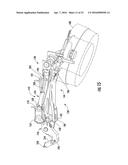 AGRICULTURAL VEHICLE WITH TOE ANGLE ADJUSTMENT diagram and image