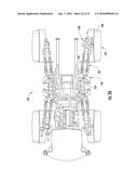 AGRICULTURAL VEHICLE WITH TOE ANGLE ADJUSTMENT diagram and image