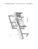 TRANSFORMABLE TRAY AND TRAY SYSTEM FOR RECEIVING, TRANSPORTING AND     UNLOADING ITEMS diagram and image