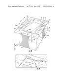 CONTAINER STRUCTURE WITH A BUILT-IN OPENING AND RECLOSING FEATURE diagram and image