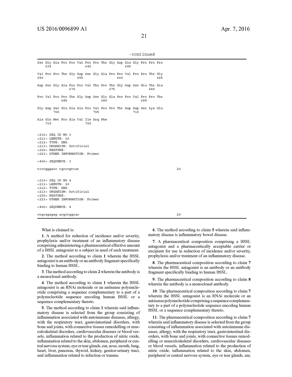 METHODS FOR TREATING JUVENILE ARTHRITIS WITH ANTI-BILE SALT-STIMULATED     LIPASE (BSSL) ANTIBODIES - diagram, schematic, and image 46