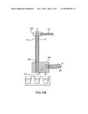 Device And Method For Making Discrete Volumes Of A First Fluid In Contact     With A Second Fluid, Which Are Immiscible With Each Other diagram and image