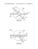 Device And Method For Making Discrete Volumes Of A First Fluid In Contact     With A Second Fluid, Which Are Immiscible With Each Other diagram and image