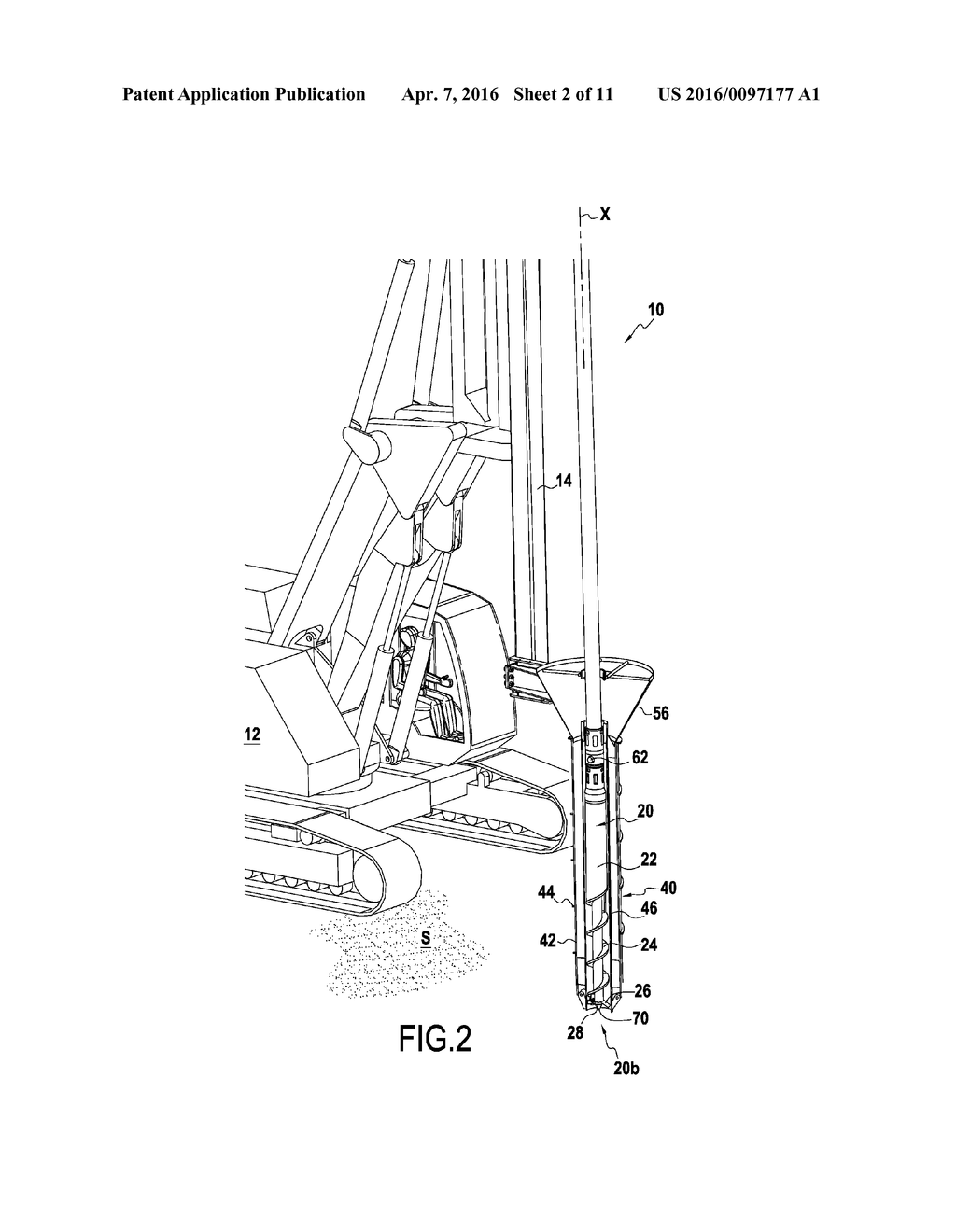 MACHINE AND A METHOD FOR MAKING COLUMNS IN GROUND - diagram, schematic, and image 03