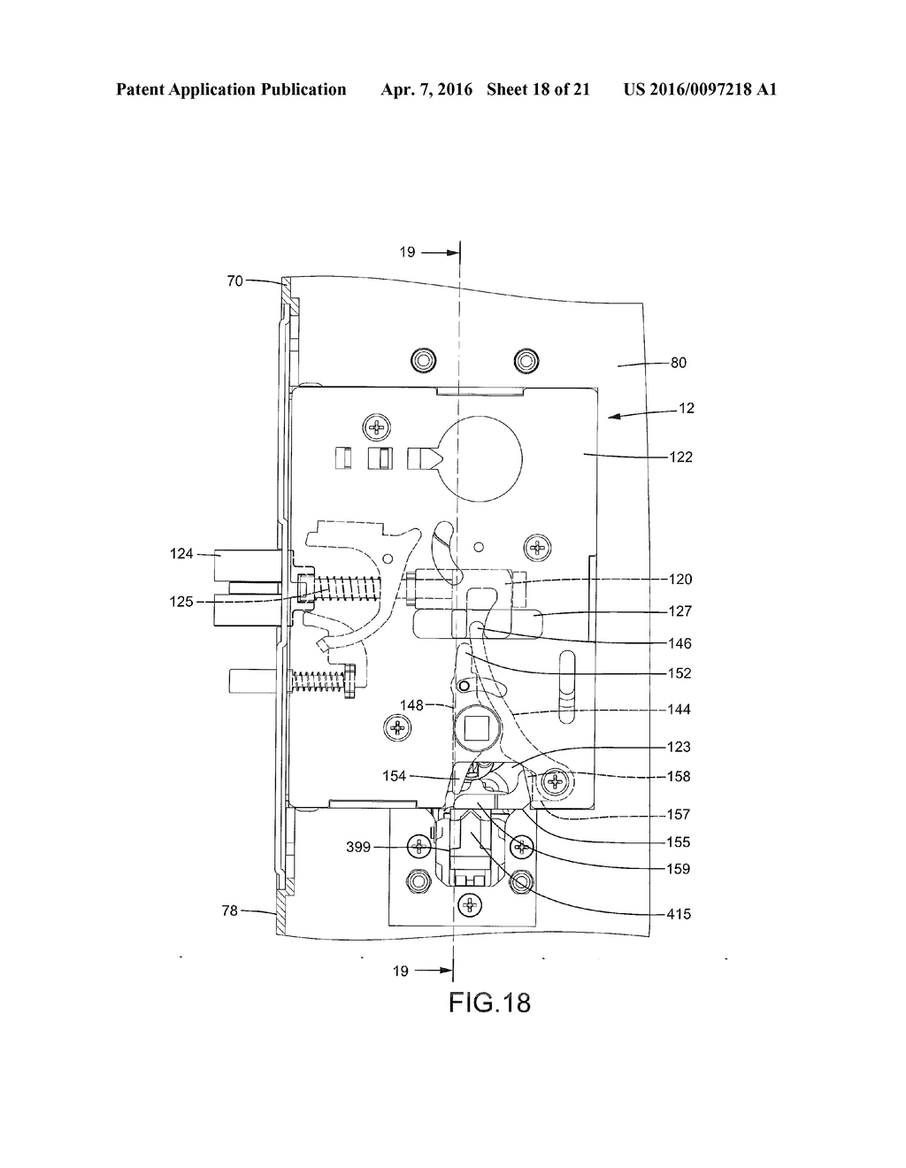 Outer Operating Device for a Door Lock - diagram, schematic, and image 19