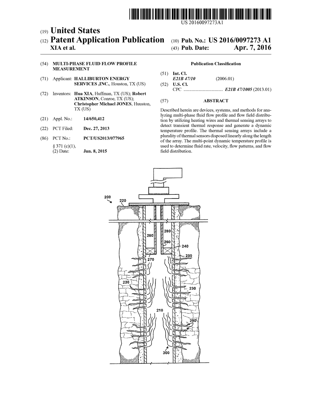 MULTI-PHASE FLUID FLOW PROFILE MEASUREMENT - diagram, schematic, and image 01