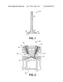 Nitrided Engine Valve with HVOF Coating diagram and image