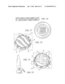 Quickly Charger has USB Charging-Ports for Lighted Cosmetic Mirror Device     or Lighting Device diagram and image