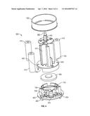 BATTERY POWERED ELECTRONIC CANDLE WITH SPEAKER diagram and image