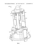 BATTERY POWERED ELECTRONIC CANDLE WITH SPEAKER diagram and image