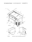 REFRIGERATED CHEST FOR RAPIDLY QUENCHING BEVERAGES diagram and image