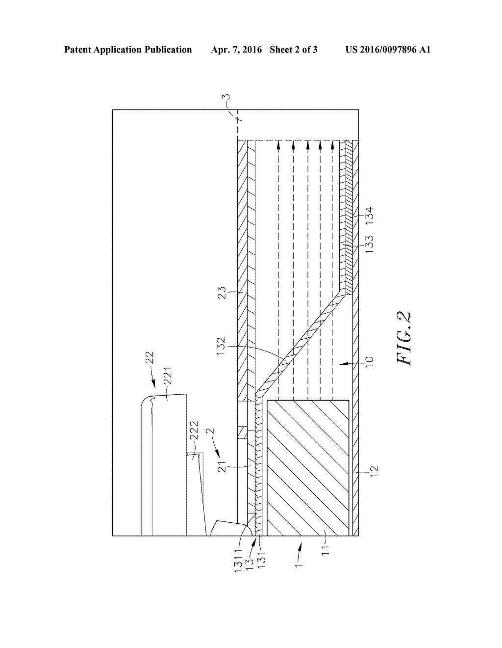 LIGHT EMITTING STRUCTURE AROUND A KEYBOARD BACKLIGHT MODULE - diagram, schematic, and image 03