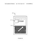 Gestures for Auto-Correct diagram and image