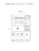 METHOD FOR PROVIDING A USER INTERFACE BASED ON TOUCH PRESSURE, AND     ELECTRONIC DEVICE USING SAME diagram and image