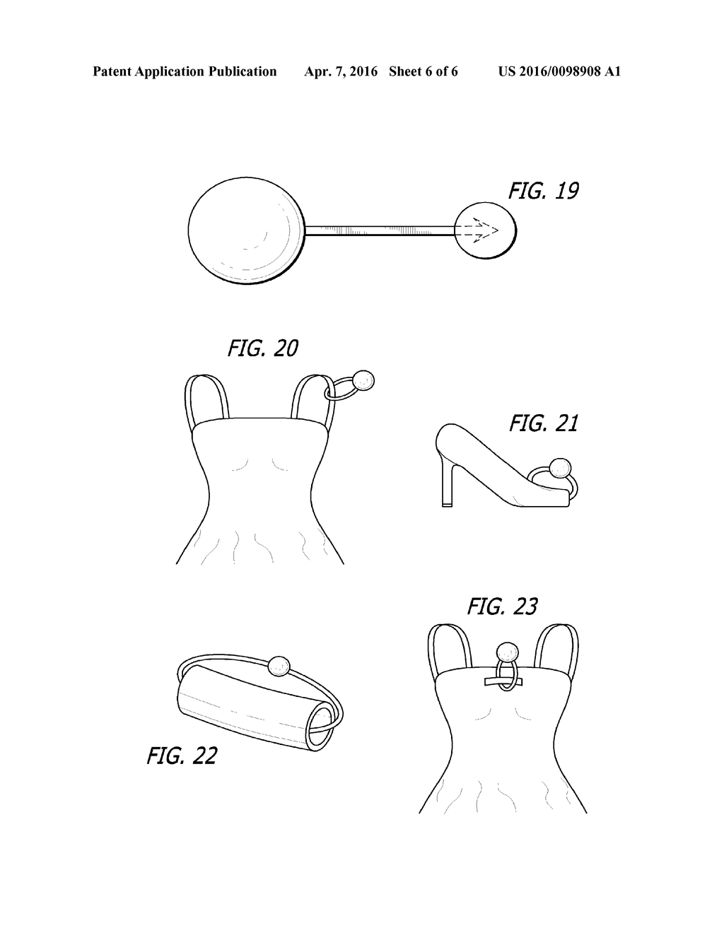 DEVICE AND ITS USE FOR DETERRING WEARING AND RETURNING OF MERCHANDISE - diagram, schematic, and image 07