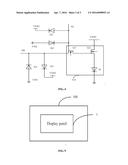 DISPLAY PANEL AND ELECTRONIC DEVICE WITH ELECTROSTATIC DISCHARGE     PROTECTION FUNCTION diagram and image