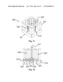 VIBRATION ISOLATOR WITH DISPLACEMENT STRUCTURE diagram and image