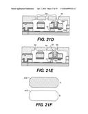 PLANAR CAVITY MEMS AND RELATED STRUCTURES, METHODS OF MANUFACTURE AND     DESIGN STRUCTURES diagram and image